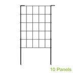 10 Pack Metal Decorative Garden Fencing, High-Grade Wire Border for Flower Beds & Landscaping