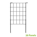 10 Pack Metal Decorative Garden Fencing, High-Grade Wire Border for Flower Beds & Landscaping