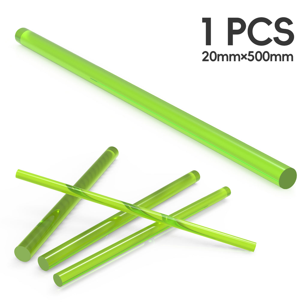 20mm Solid Round PU Rod, 20-Inch High Elasticity Polyurethane Bar for Industrial Manufacturing