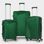 Set of 3 Suitcase Luggage Set Hardshell Travel Bag Trolley Suitcase TSA Lock