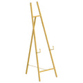 Adjustable Gold Easel Stand for Wedding Signs, Metal Poster Stand for Welcome Signs & Art Displays
