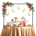Tabletop Wreath Stand & Over-Table Decor Rack, Metal Frame for Holiday Parties & Events