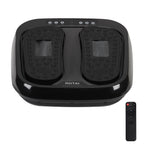 Electric Foot Massager with Heat - Deep Tissue Muscle Relaxation Machine - Portable Foot Hot Compress for Home & Office Use