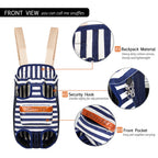 Pet Carrier Backpack, Hands-Free Adjustable Dog Front Carrier Legs Out & Easy-Fit Dog Backpack Carrier for Hiking Camping Traveling Cycling for Small Dogs and Cats, Rabbits
