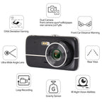 Dash Cam with Night Vision & Motion Detection, 1080P HD Driving Recorder for Cars, Emergency Lock & Loop Recording