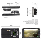 Dash Cam with Night Vision & Motion Detection, 1080P HD Driving Recorder for Cars, Emergency Lock & Loop Recording