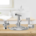 Handheld Bidet Sprayer Kit for Toilet - Stainless Steel Bathroom Diaper Sprayer - Easy DIY Installation Personal Hygiene Shower System