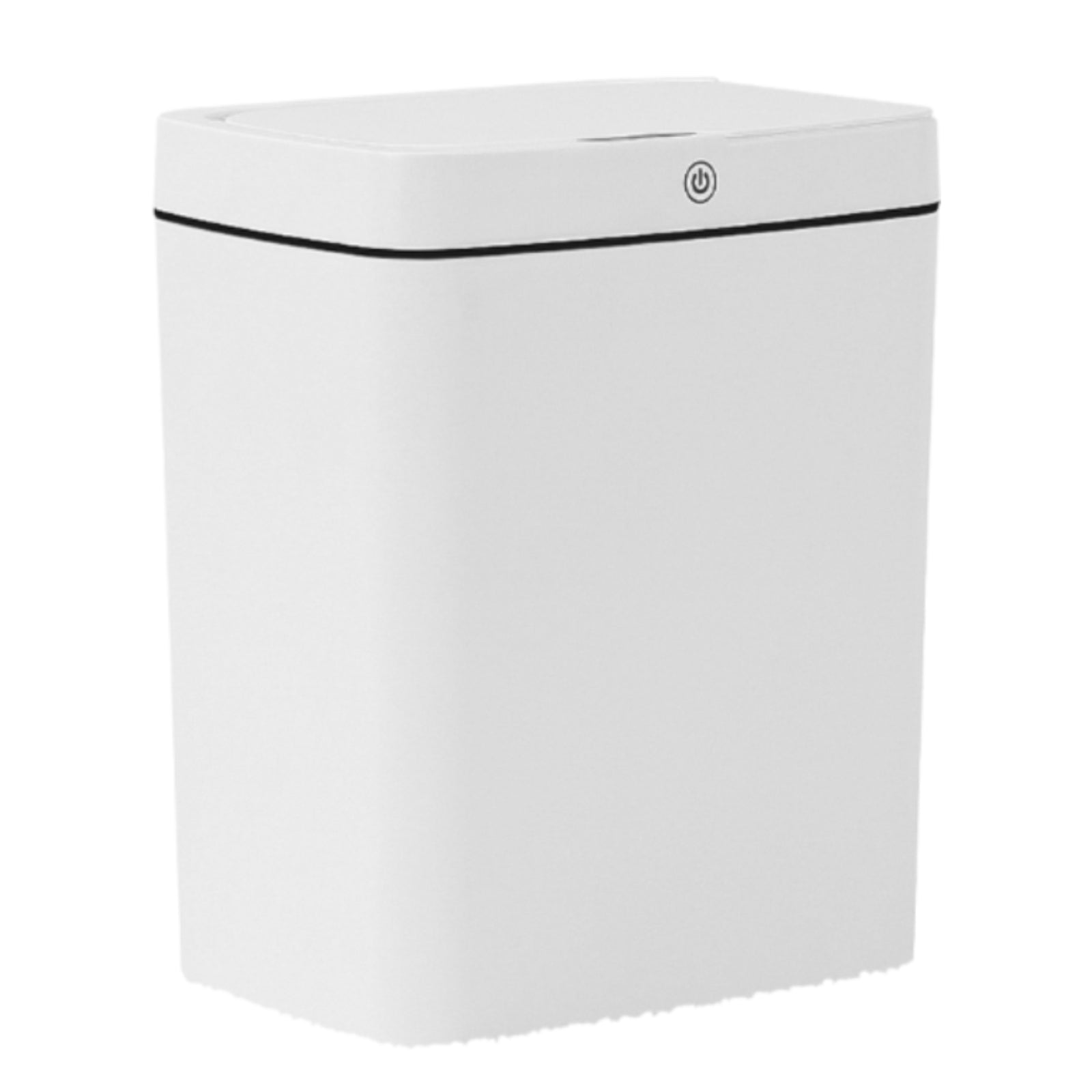 4-Gallon Touchless Smart Bathroom Trash Can - Automatic Motion Sensor Garbage Bin with Lid - Slim Waterproof Plastic Trash Can for Office & Kitchen