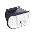 Solar Wall Lights Outdoor 2-Pack, IP65 Waterproof Motion Sensor Security Lights with 4 Lighting Modes