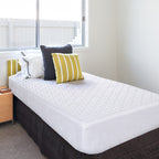 Versatile White Slipcover for Sofas and Beds - Essential Home Linen