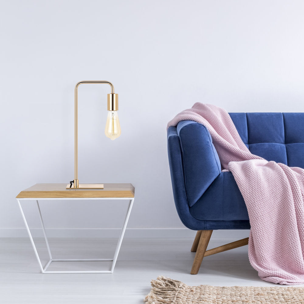 Modern Work On The Reading Light Simple and Modern Wood Lamp. Bedroom Bedside Lamp Wrought Iron Living Room Study Desk Lamp, Black Decor