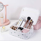 Portable Cosmetic Organizer Case for Travel