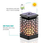 Pair of Weatherproof Exterior Solar-Powered Hanging Lanterns for Garden and Patio Illumination