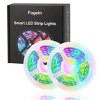 36ft RGB LED Strip Lights, 2-Pack Color Changing LED Light Strips , Multicolor Lighting for Bedroom, Kitchen & Party