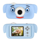 Kids Digital Sports Camera Toy with Silicone Case - Portable Mini Video Camera Gift for Boys and Girls with Stickers
