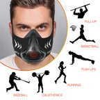 High-Altitude Training Mask, Adjustable Breathing Resistance Mask for HIIT, Running, and Endurance Sports, Fitness Mask with Case,