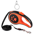 16.5ft Retractable Dog Leash for Large Dogs, Heavy Duty Walking Leash for Pets up to 110 lbs, 360Â¡Ã£ Tangle-Free with Anti-Slip Handle,