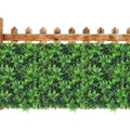 6-Pack Artificial Grass Wall Panels - Boxwood Hedge Backdrop for Interior & Exterior Decoration