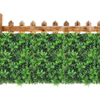 6-Pack Artificial Grass Wall Panels - Boxwood Hedge Backdrop for Interior & Exterior Decoration