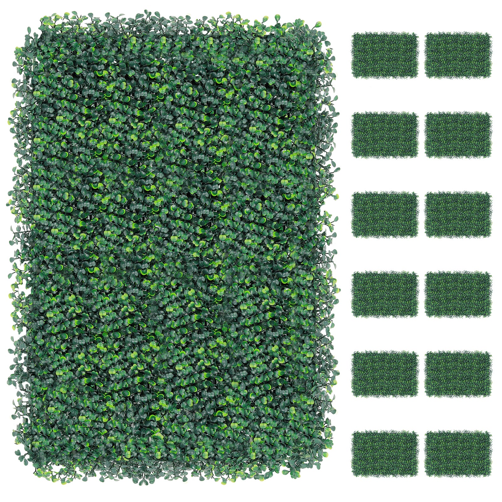 16inch x 24inch Decorative Garden Fence Panels - Small Metal Border Edging for Flower Beds & Pathways