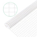 4'x50' White Plastic Safety Mesh Fencing - Heavy Duty Temporary Fence for Construction & Garden Barrier