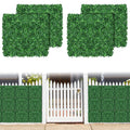 12-Pack Artificial Grass Wall Panels - 20inchx20inch Faux Hedge Greenery Backdrop for Home Decor & Events