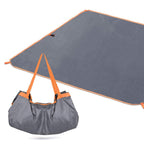 55-inch Square Water-Resistant Outdoor Ground Cover for Picnics, Camping, and Beach Outing Foldable Travel Mat