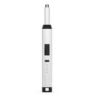Rechargeable Electric Candle Lighter - USB Flameless Plasma Arc Lighter with Safety Lock & Battery Indicator