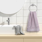 Matte Black Bathroom Hardware Set (3-Piece) - Towel Rings & Toilet Paper Holder Kit