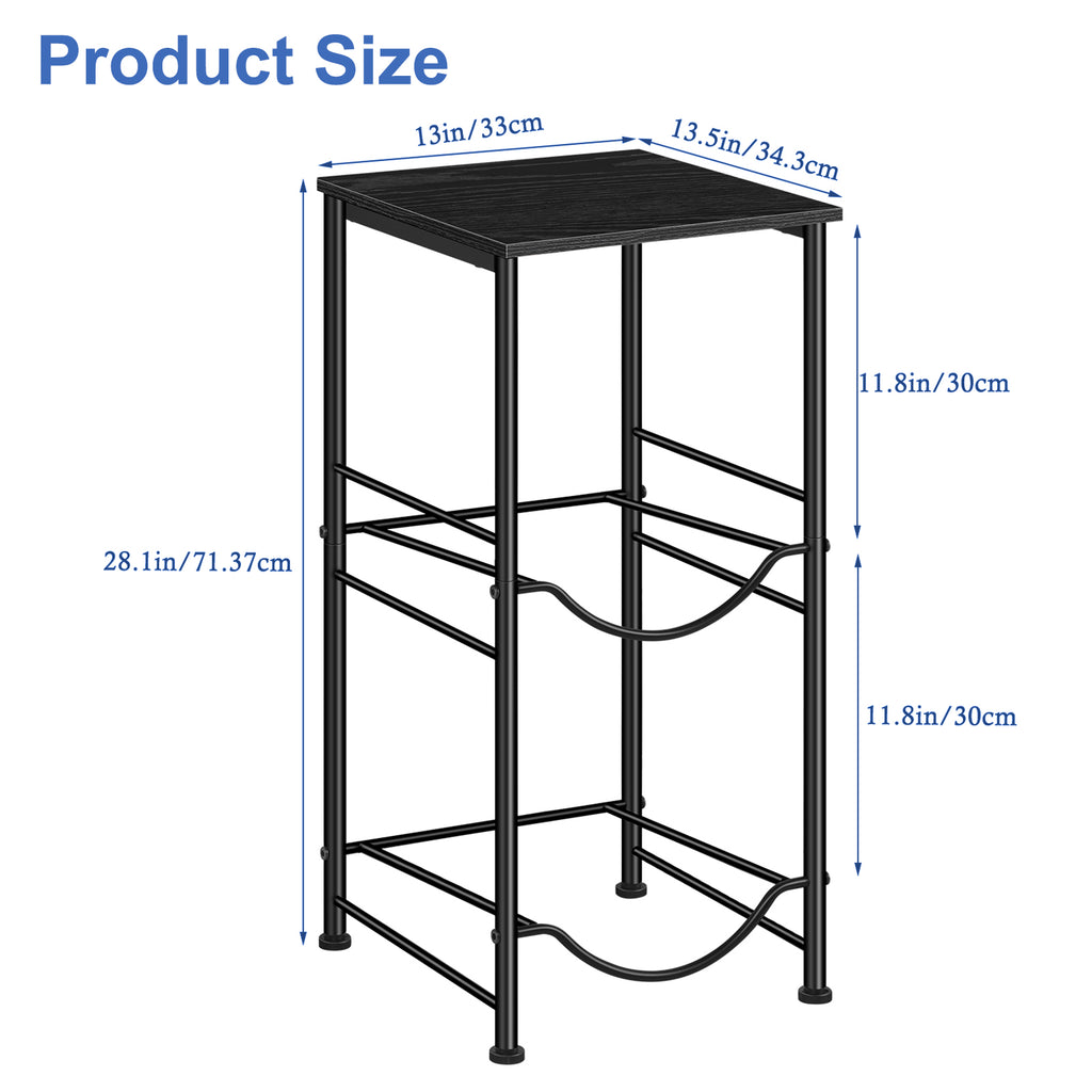 Water Jug Holder with Top Shelf - Heavy Duty 5 Gallon Water Bottle Dispenser Stand