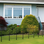 25 Pack Square Garden Fence Panels (24in H x 27ft L) - Rustproof Metal Wire Border for Outdoor Decor