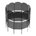 39"H Heavy-Duty Mesh Garden Fence - 10-Pack Rustproof Metal Pet Barrier & No-Dig Border Edging,