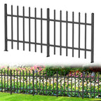 3-Panel Decorative Garden Fence & Animal Barrier