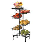 6-Tier Rolling Fruit & Vegetable Trolley for Kitchen & Pantry