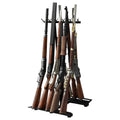 9-Slot Vertical Rifle Stand Rack with Soft Padding