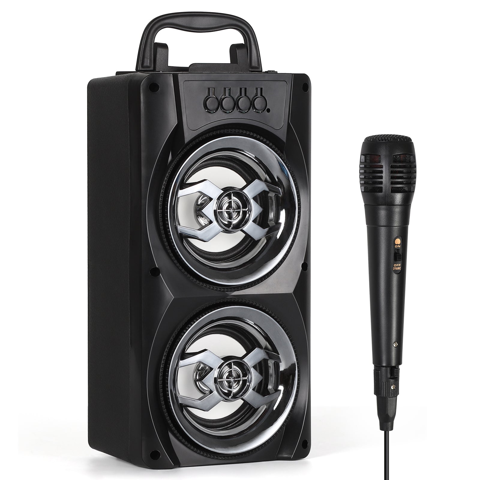 Bluetooth dual-speaker speaker with microphone, Bluetooth Dual-Speaker Speaker