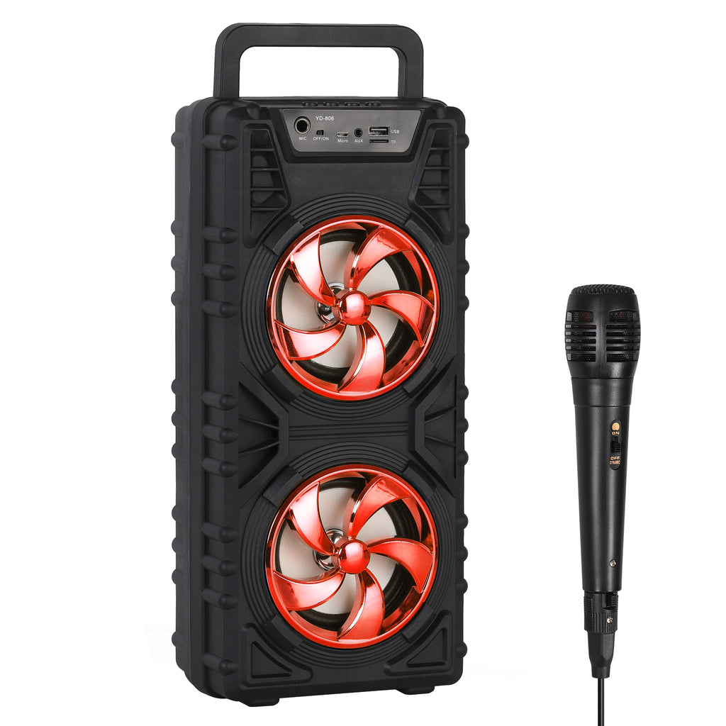 Bluetooth dual-speaker speaker with microphone, Bluetooth Dual-Speaker Speaker