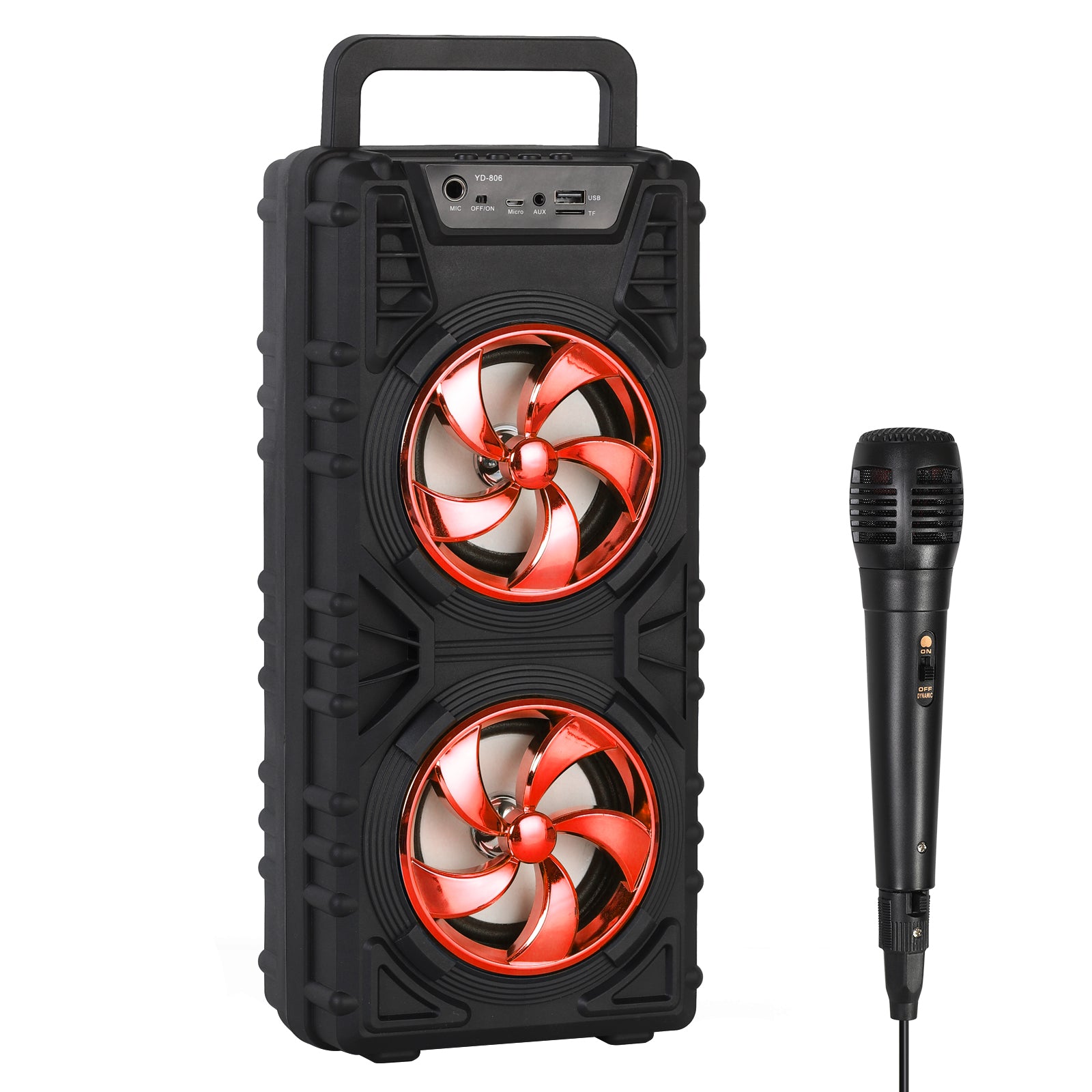 Bluetooth dual-speaker speaker with microphone, Bluetooth Dual-Speaker Speaker