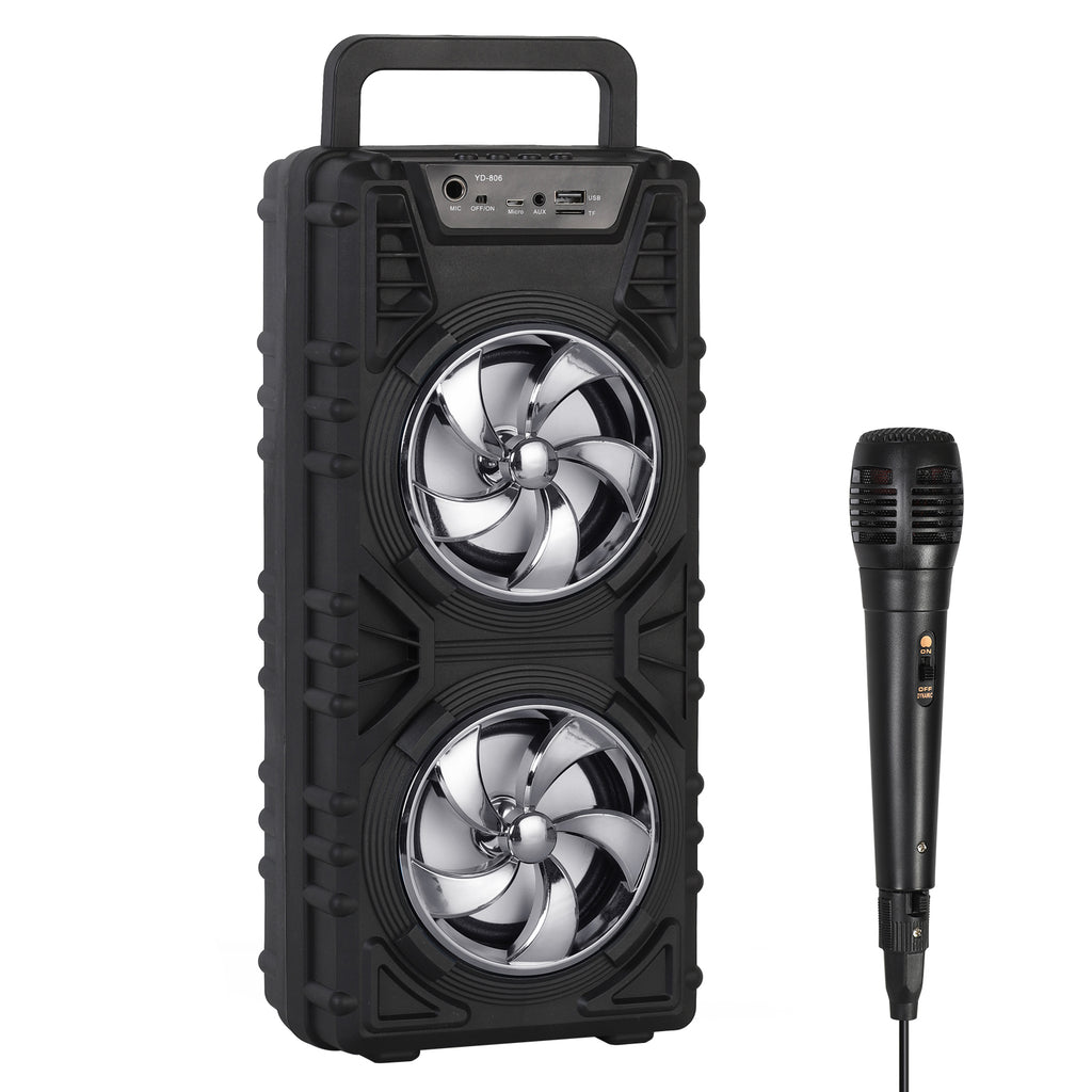 Bluetooth dual-speaker speaker with microphone, Bluetooth Dual-Speaker Speaker