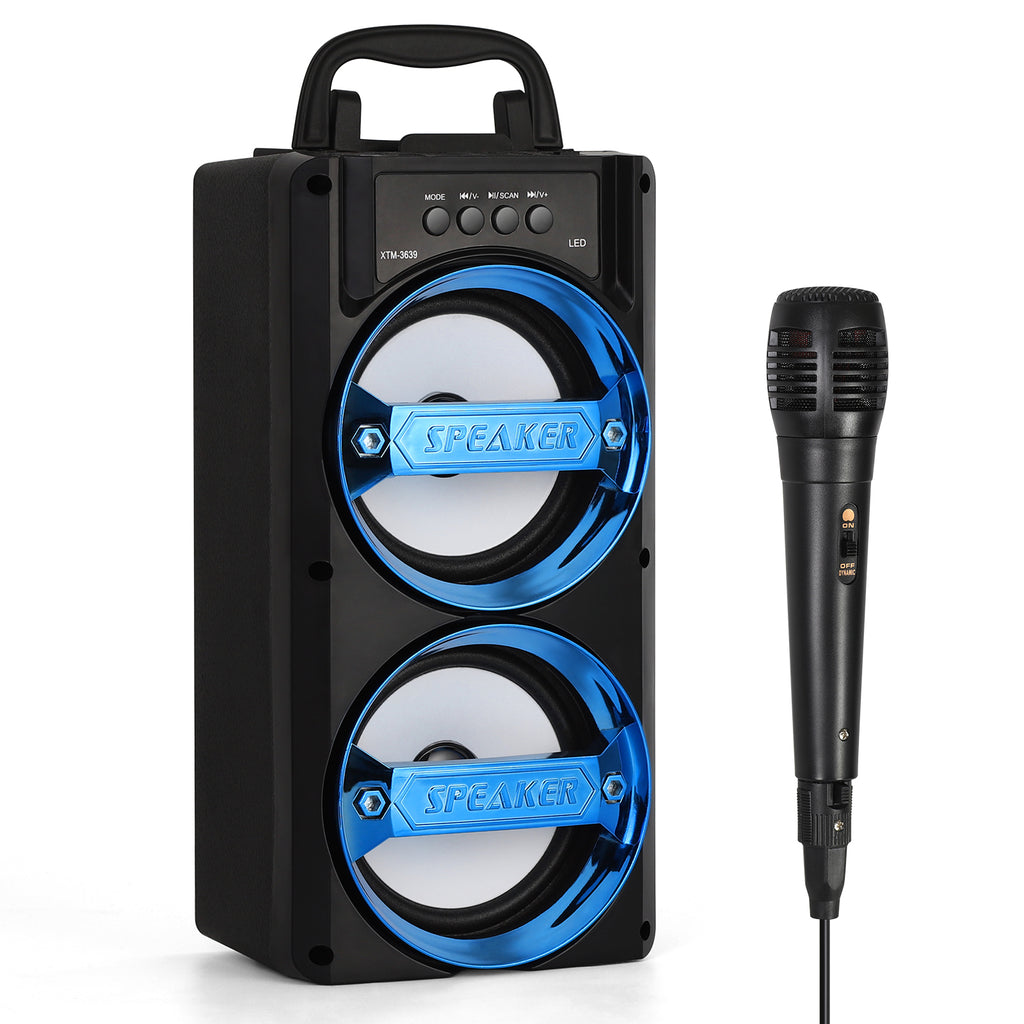 Bluetooth dual-speaker speaker with microphone, Bluetooth Dual-Speaker Speaker