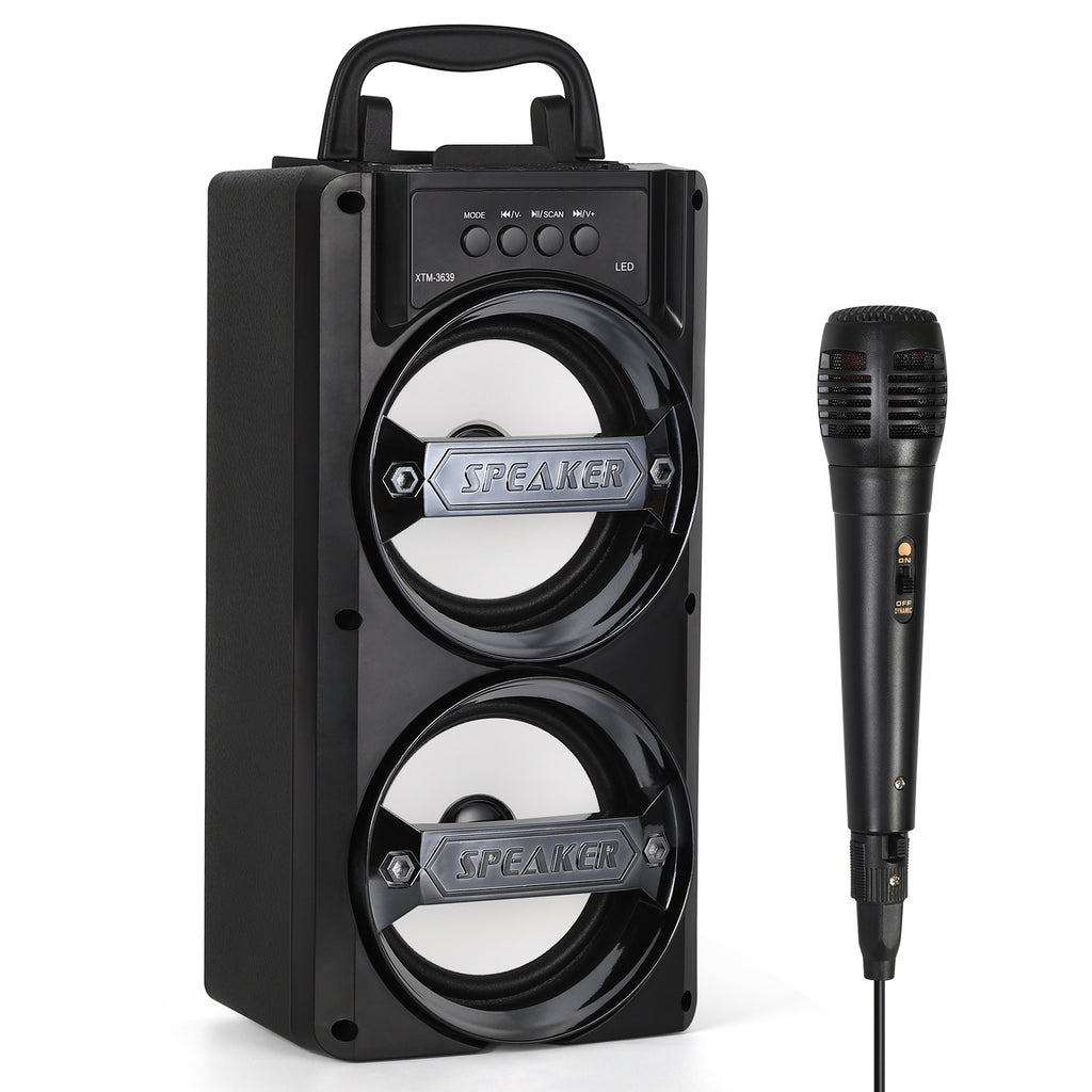Bluetooth dual-speaker speaker with microphone, Bluetooth Dual-Speaker Speaker