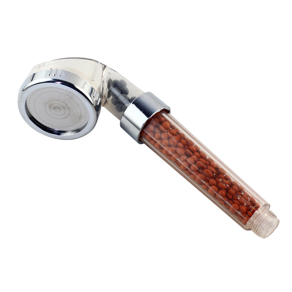 Filtered Shower Head, High Pressure Water Purifying Handheld Showerhead with Replaceable Beads, Universal Fit