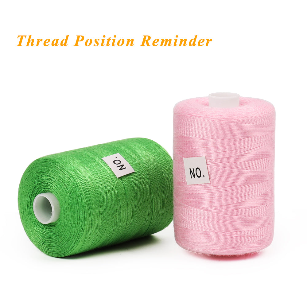 24 Colors Sewing Thread Spools Kit, All-Purpose Multiple Colors Thread Set for Sewing Machine, Hand Sewing, DIY Crafts & Beginners