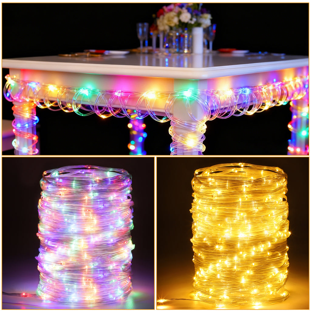 65 FT 200 LED Christmas Fairy String Lights, Plug-in Waterproof Twinkle Lights with Remote, 11 Modes for Indoor/Outdoor Xmas, Party & Home Decor