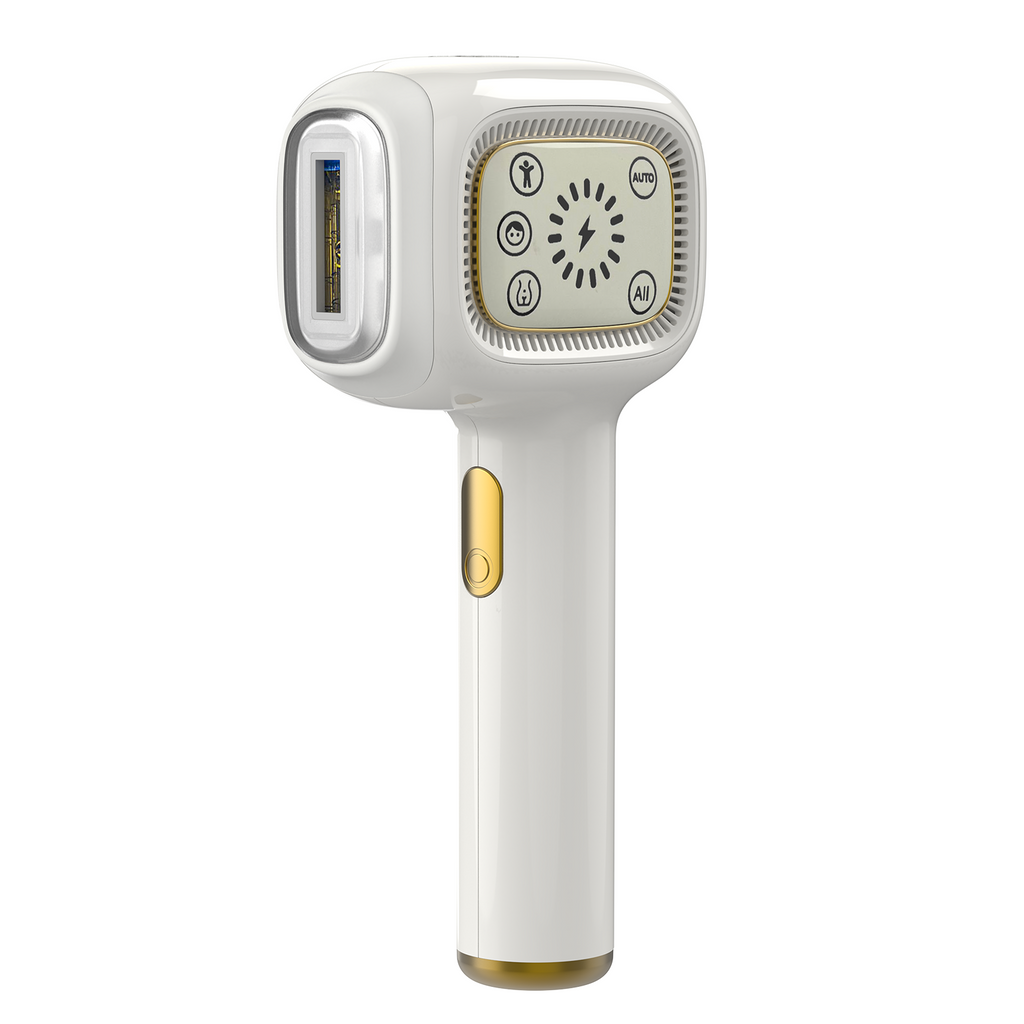 IPL At-Home Hair Removal Device for Men & Women, 3 Modes 5 Adjustable Energy Levels Painless Handheld Hair Remover, Whole Body Epilator for Face, Upper Lip, Underarms, Bikini Line, Arms, Legs, Back