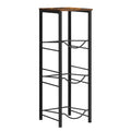 Heritage 3-Tier Water Jug Tower | Space-Saving Organizer with Rustic Wood Accents