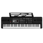 Piano Keyboard for Beginners, 61 Keys Portable Electronic Digital Piano with Microphone & LCD Screen, Learning Educational Music Keyboard Piano Gifts