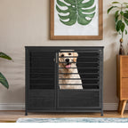 Furniture Style Dog Crate End Table, Medium Decorative Pet Kennel with Metal Frame & Wooden Top, Space-Saving,