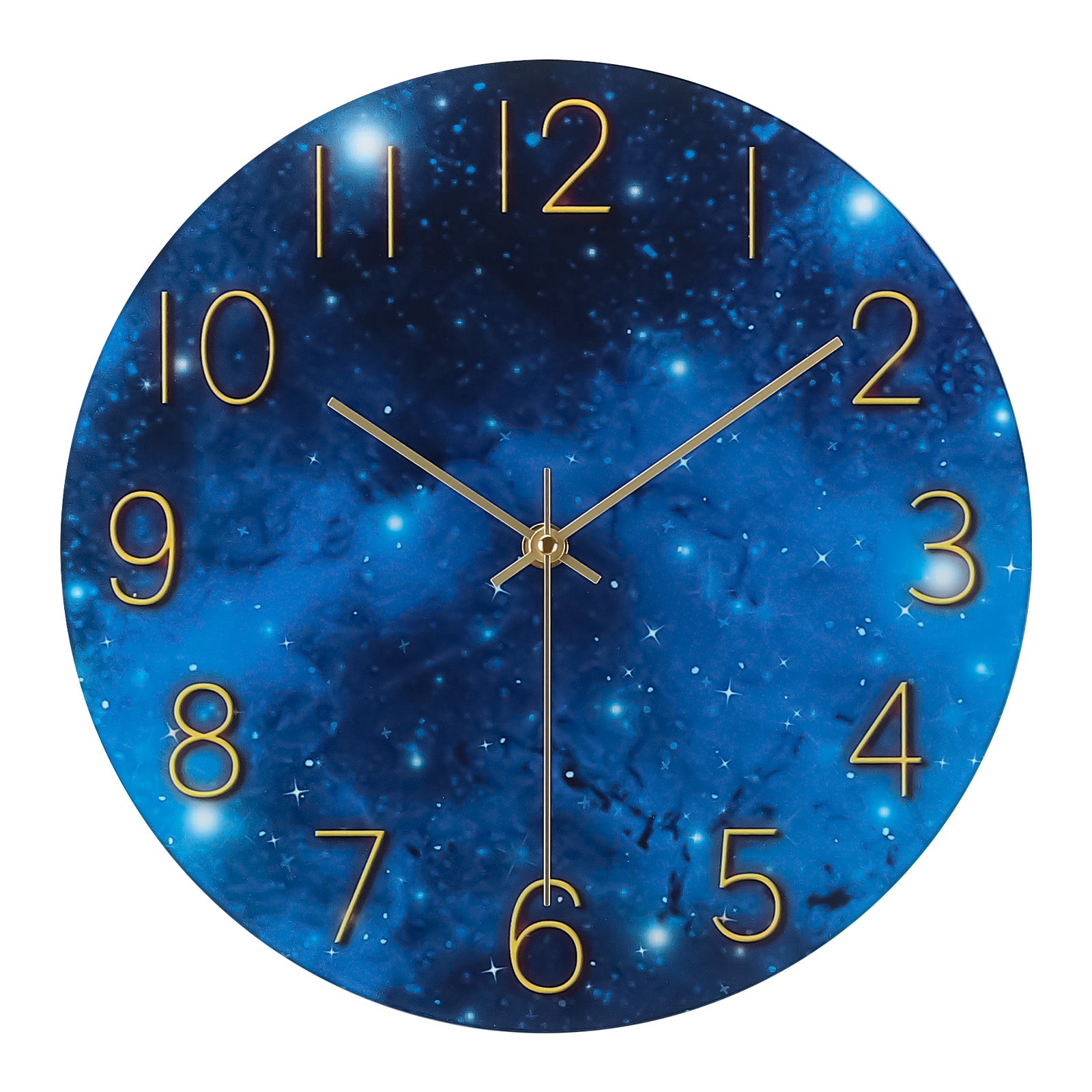 12 Inch Wall Clock, Accurate Decorative Clocks, Silent Non Ticking Easy to Read Wall Clock for Bedroom/Living Room/Kitchen