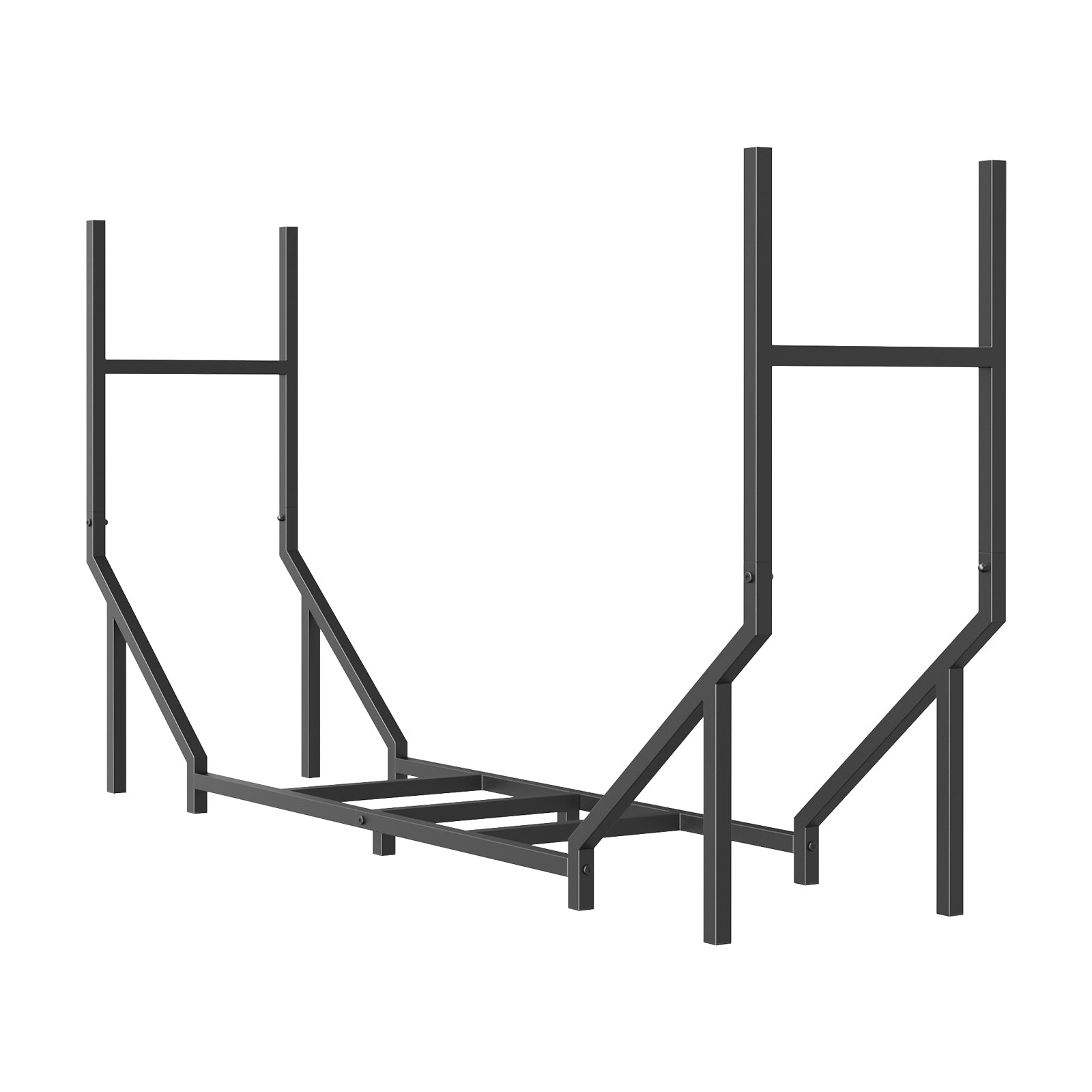 Heavy Duty V-Shaped Firewood Log Rack for Indoor/Outdoor